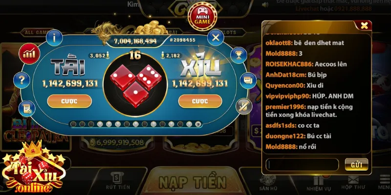 Ứng dụng chơi tài xỉu đem lại nhiều tiện ích