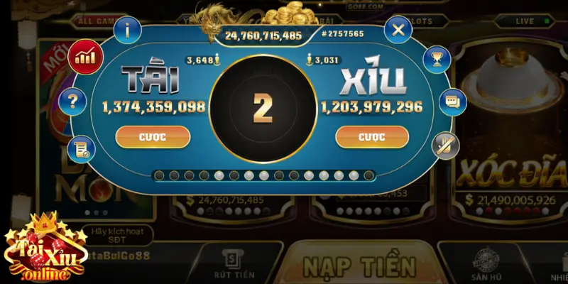 Cá cược game tài xỉu là gì?