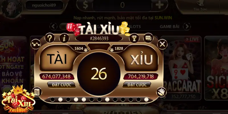 Tài xỉu online - Tựa game đặc sắc nhiều cược thủ mê mẩn
